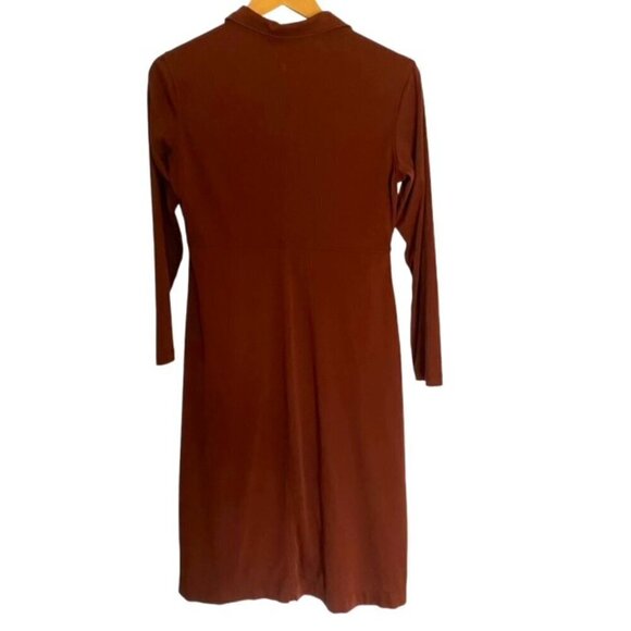 Everlane Long Sleeve The Luxe Cotton Shirt Dress Small - Picture 4 of 4